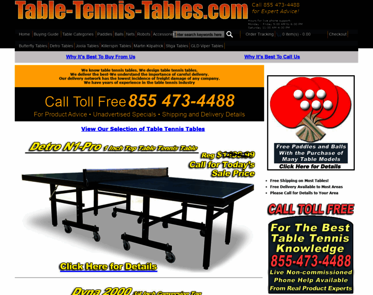 Table-tennis-tables.com thumbnail