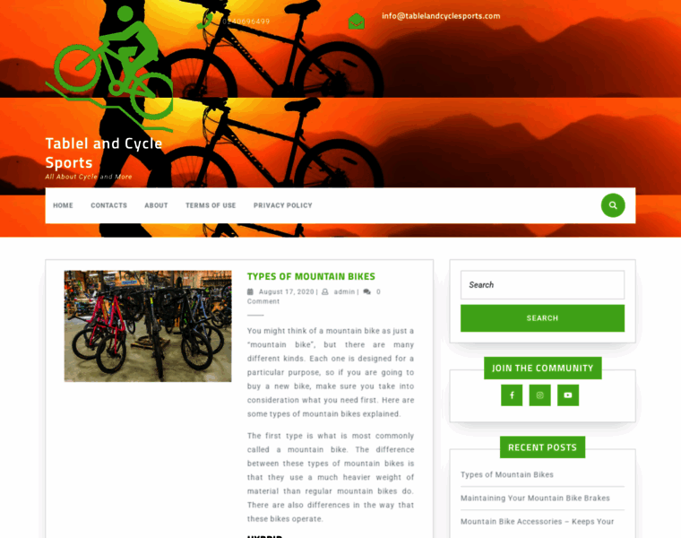 Tablelandcyclesports.com thumbnail
