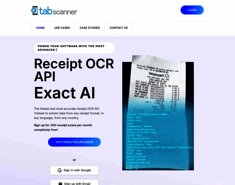 Tabscanner.com thumbnail