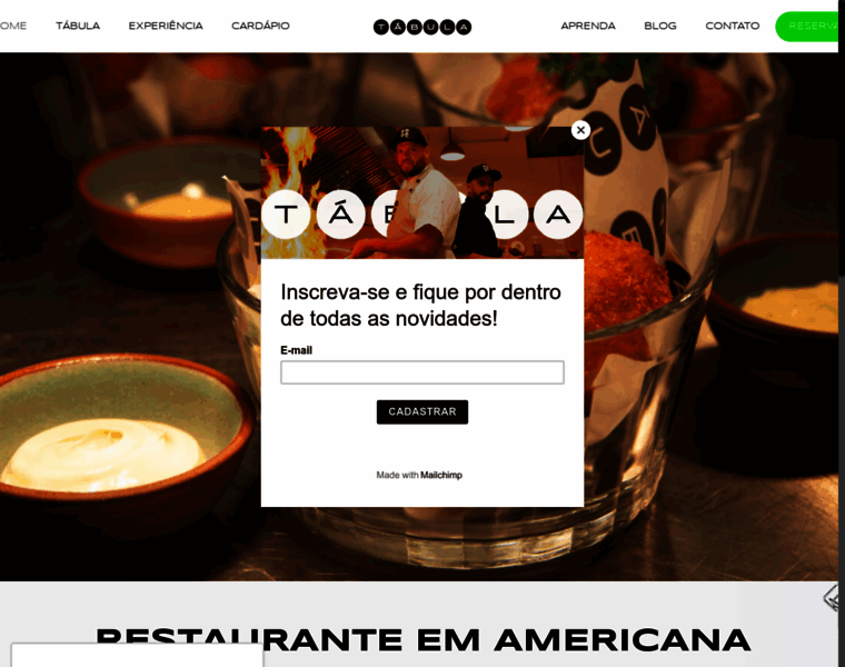 Tabularestaurante.com.br thumbnail