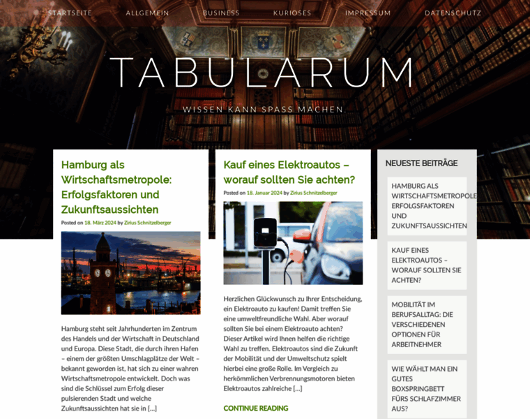 Tabularum.de thumbnail