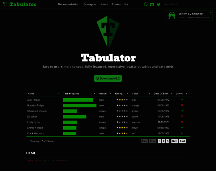 Tabulator.info thumbnail