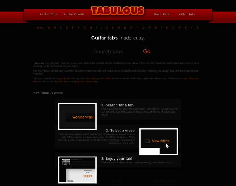 Tabulous.co.uk thumbnail