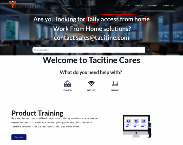 Tacitine.in thumbnail