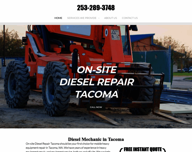 Tacomaheavyequipmentrepair.com thumbnail