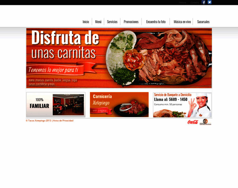 Tacosxotepingo.com.mx thumbnail