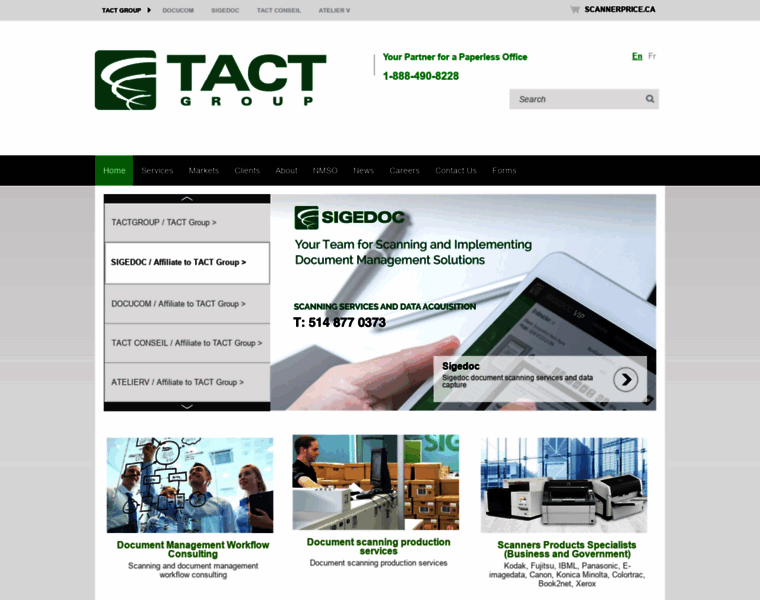 Tactgroup.com thumbnail