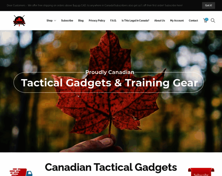 Tacticalgadgets.ca thumbnail