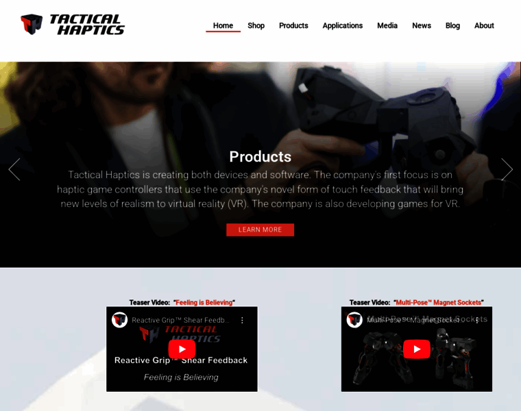 Tacticalhaptics.com thumbnail Tacticalhaptics.com thumbnail