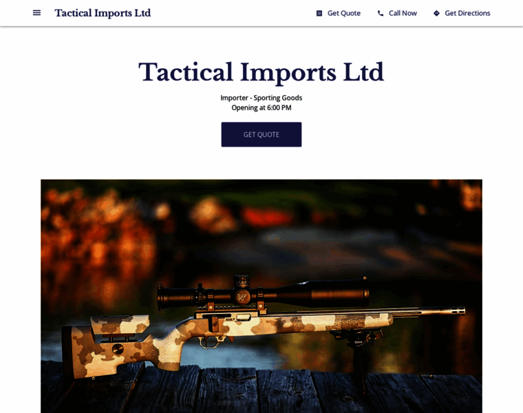 Tacticalimports.co.nz thumbnail