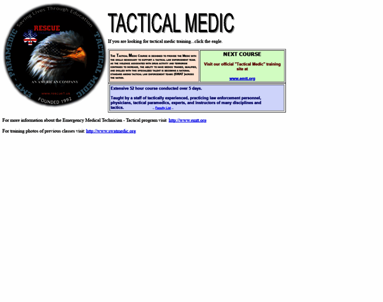 Tacticalmedic.us thumbnail