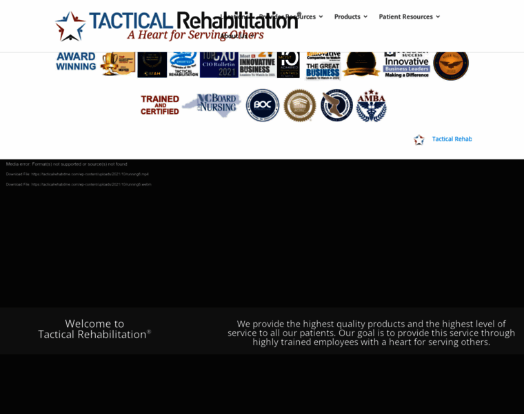 Tacticalrehabdme.com thumbnail