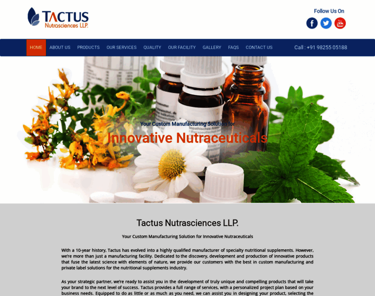 Tactusnutra.com thumbnail