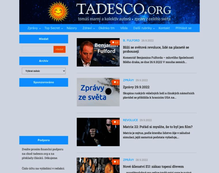 Tadesco.org thumbnail