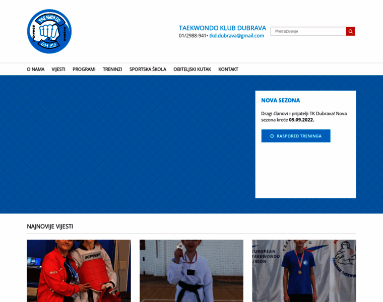 Taekwondo-dubrava.hr thumbnail