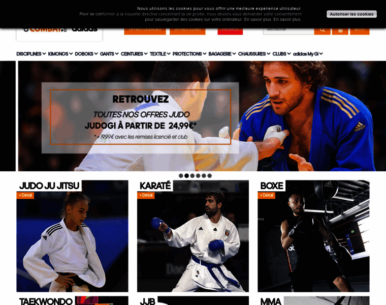 Taekwondo.boutique-du-combat.fr thumbnail