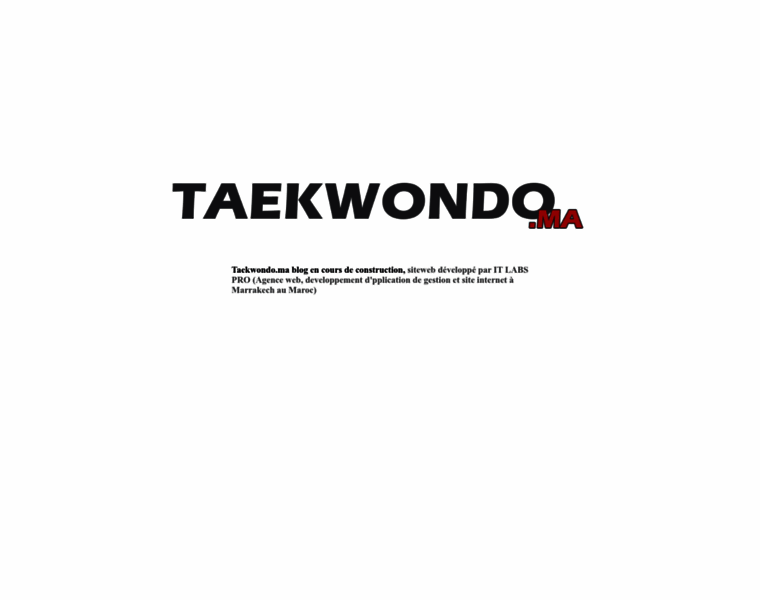 Taekwondo.ma thumbnail