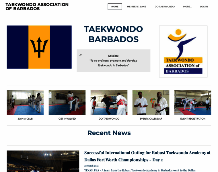 Taekwondobarbados.org thumbnail