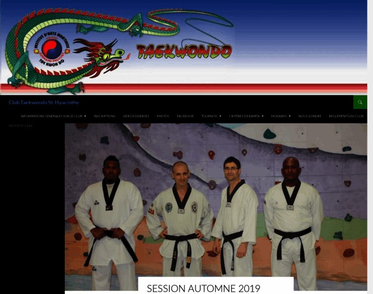 Taekwondodrummond.ca thumbnail