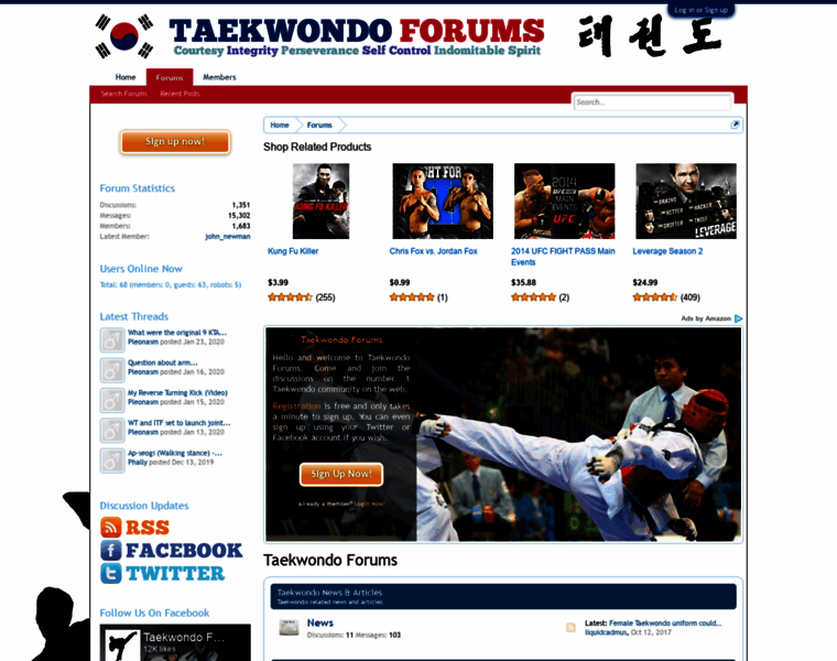 Taekwondoforums.com thumbnail