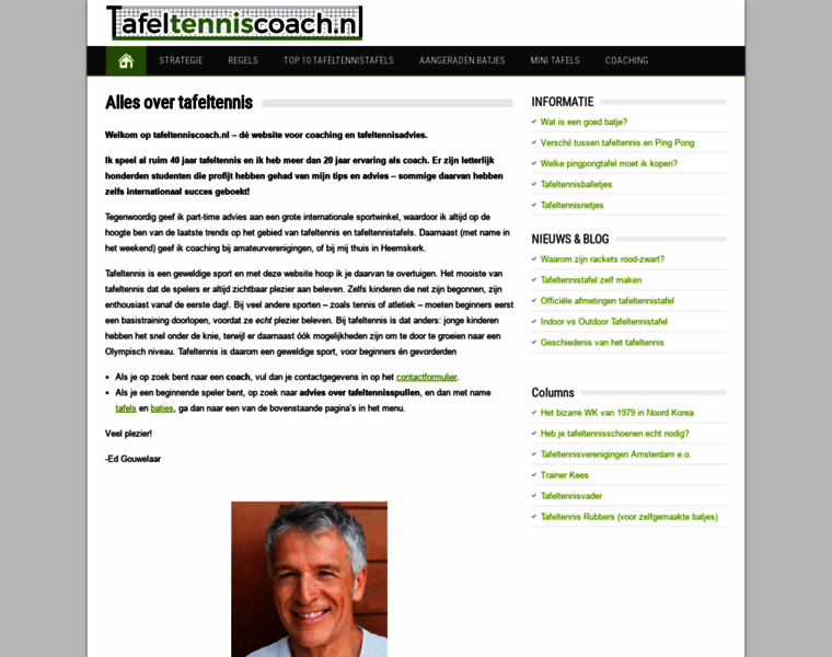 Tafeltenniscoach.nl thumbnail