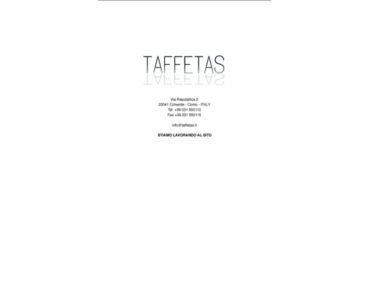 Taffetas.it thumbnail