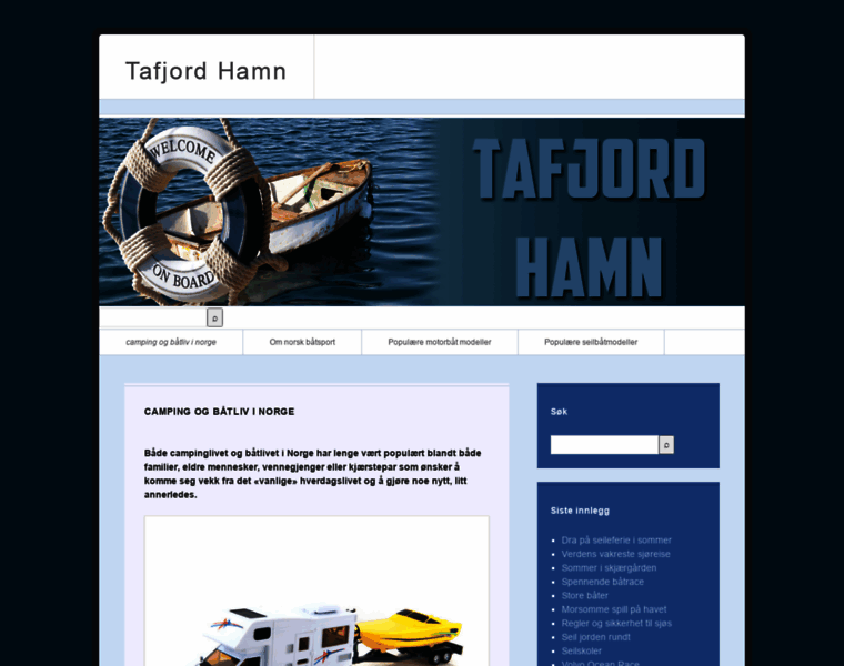 Tafjord-hamn.no thumbnail