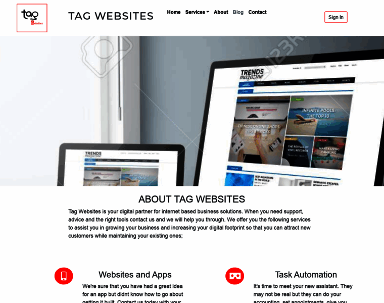 Tagwebsites.com.au thumbnail