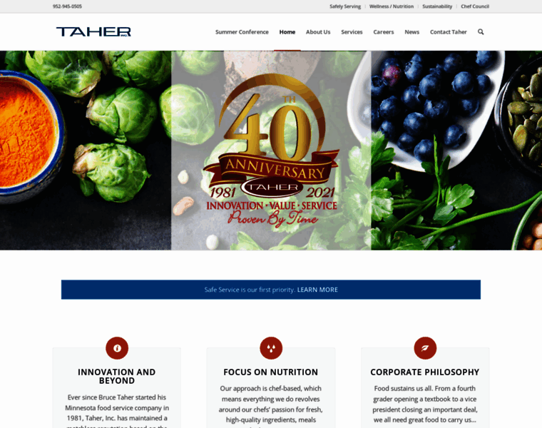 Taher.com thumbnail