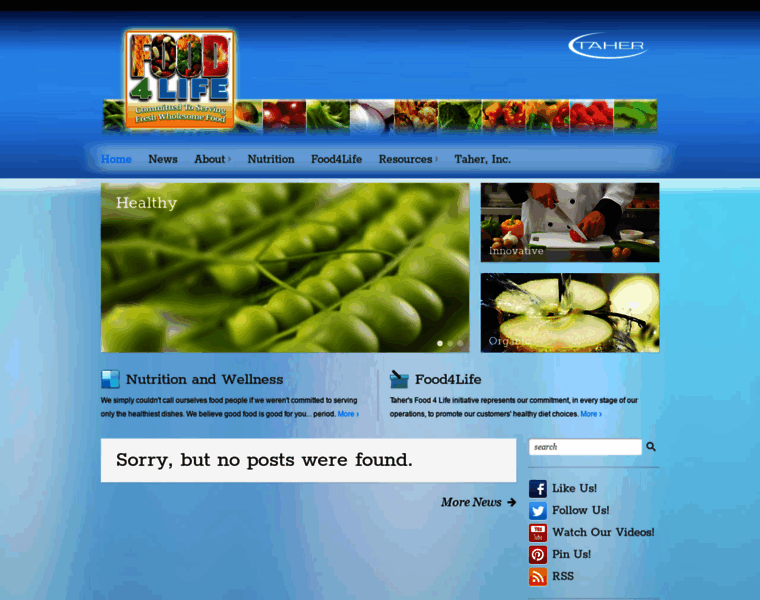Taherfood4life.org thumbnail