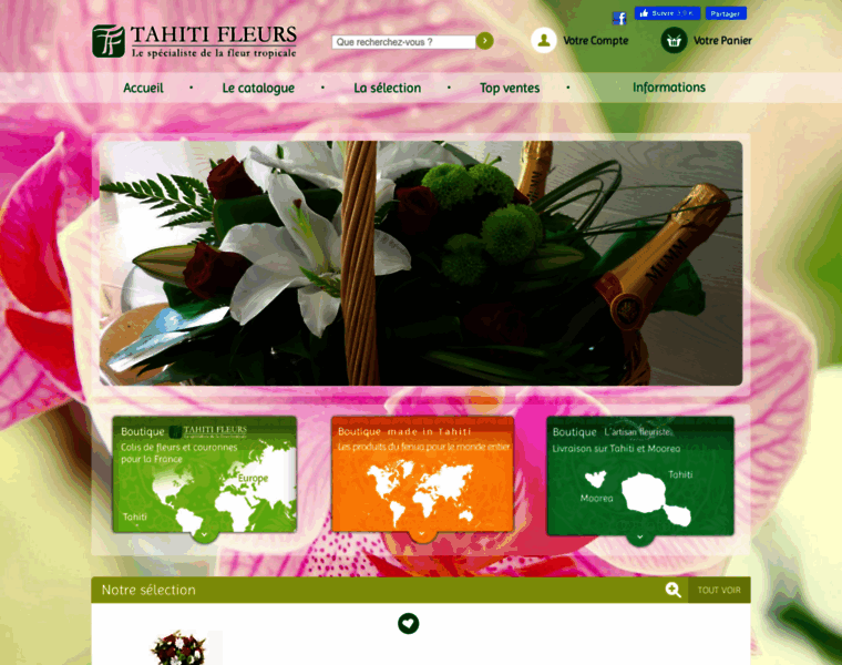 Tahiti-fleurs.com thumbnail