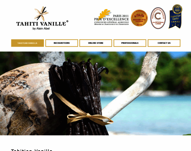 Tahitian-vanilla.com thumbnail