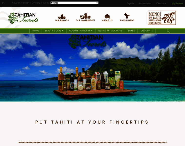 Tahitiansecrets.com thumbnail