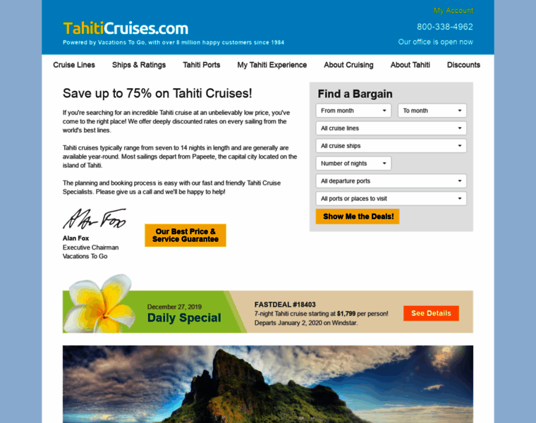 Tahiticruises.com thumbnail