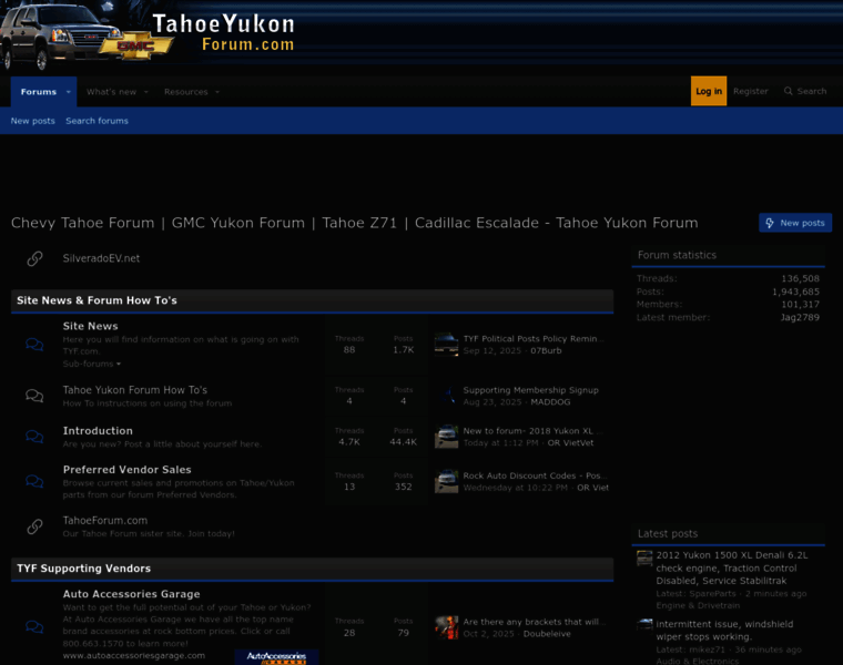Tahoeyukonforum.com thumbnail Tahoeyukonforum.com thumbnail