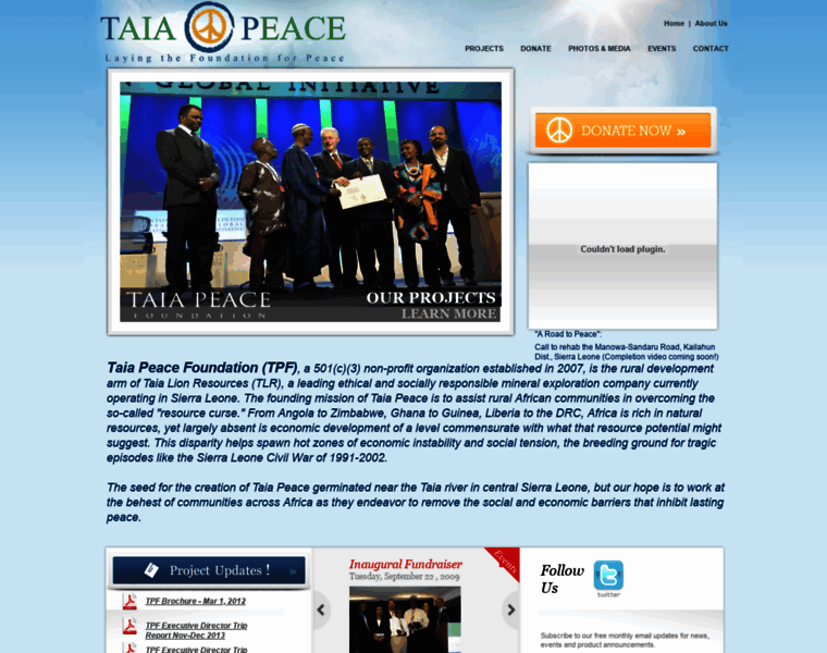 Taiapeace.org thumbnail