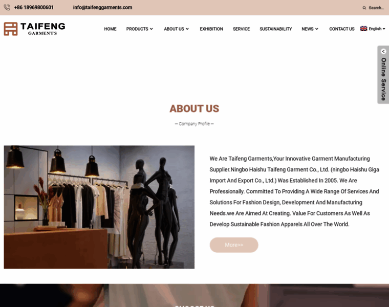 Taifenggarment.com thumbnail Taifenggarment.com thumbnail