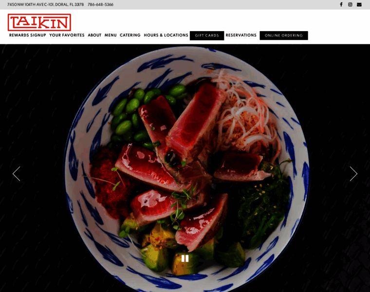 Taikinrestaurant.com thumbnail