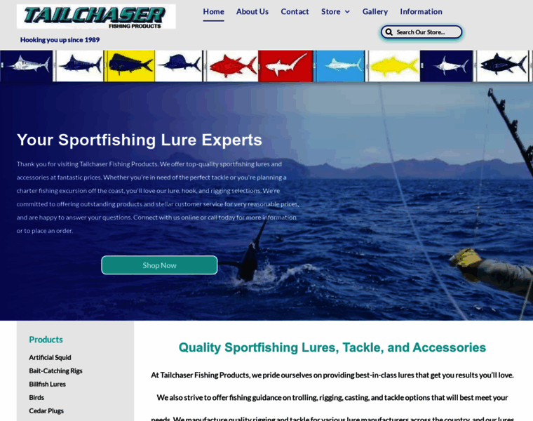 Tailchaserlures.com thumbnail