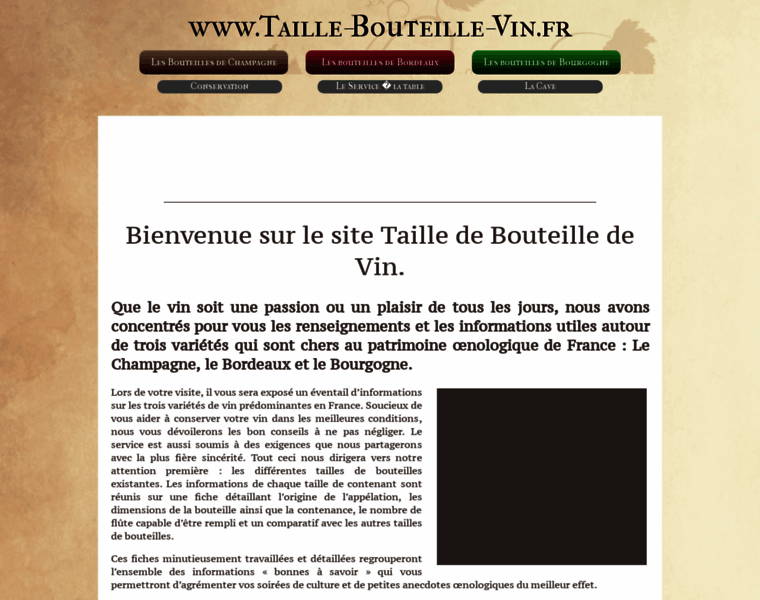 Taille-bouteille-vin.fr thumbnail