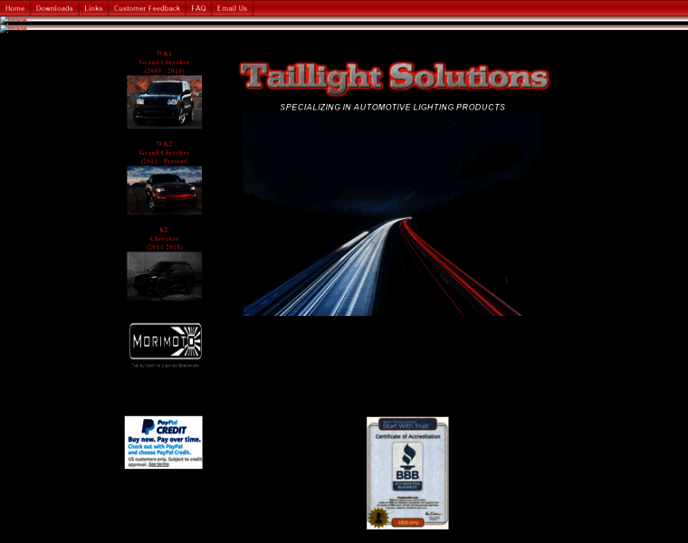 Taillightsolutions.com thumbnail