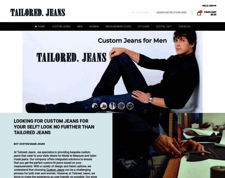 Tailored-jeans.com thumbnail