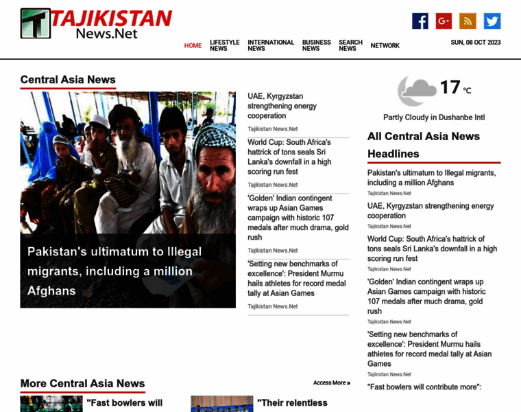 Tajikistannews.net thumbnail