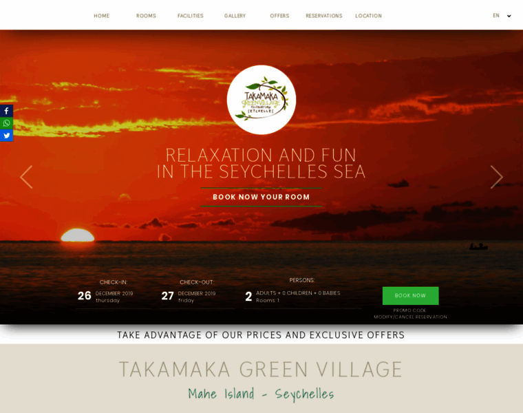 Takamakagreenvillage.com thumbnail
