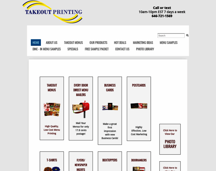 Takeoutprinting.com thumbnail