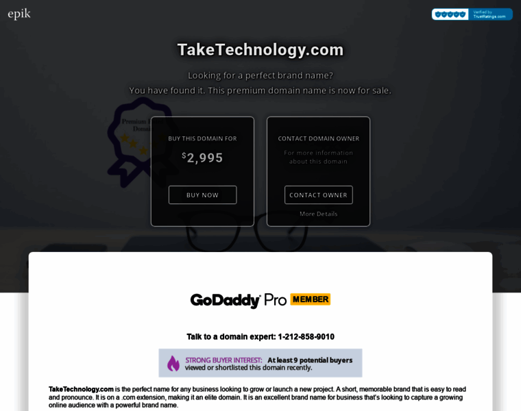 Taketechnology.com thumbnail