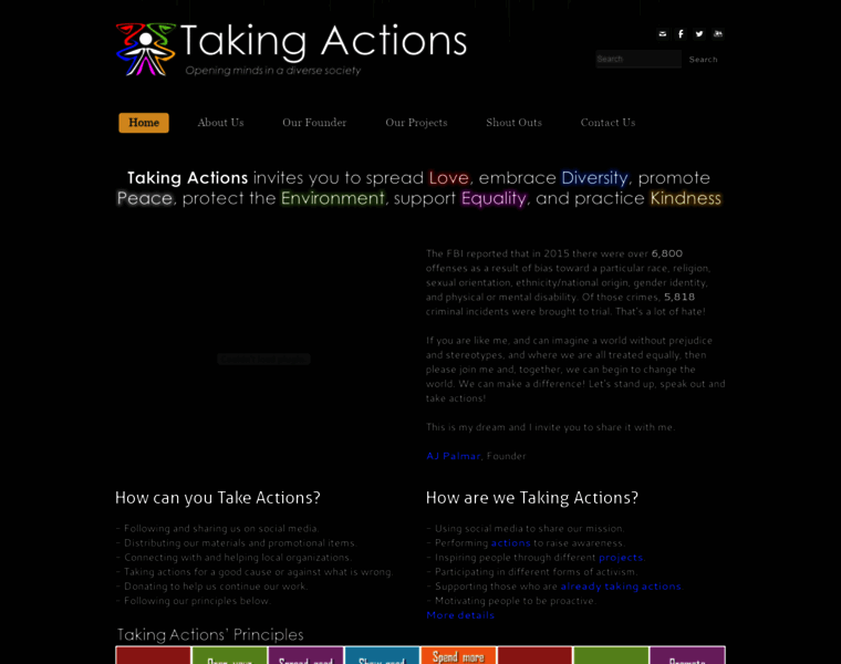 Taking-actions.com thumbnail