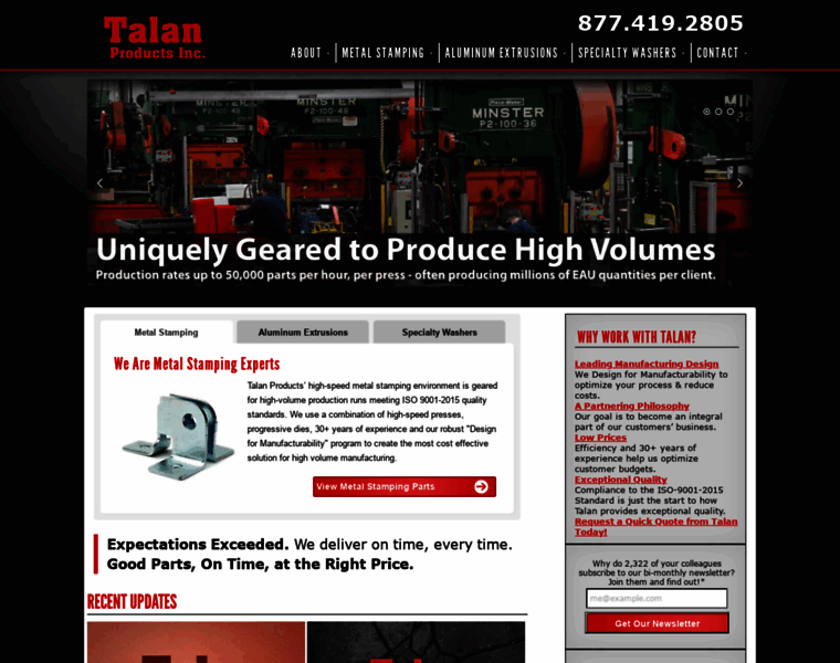 Talanproducts.com thumbnail