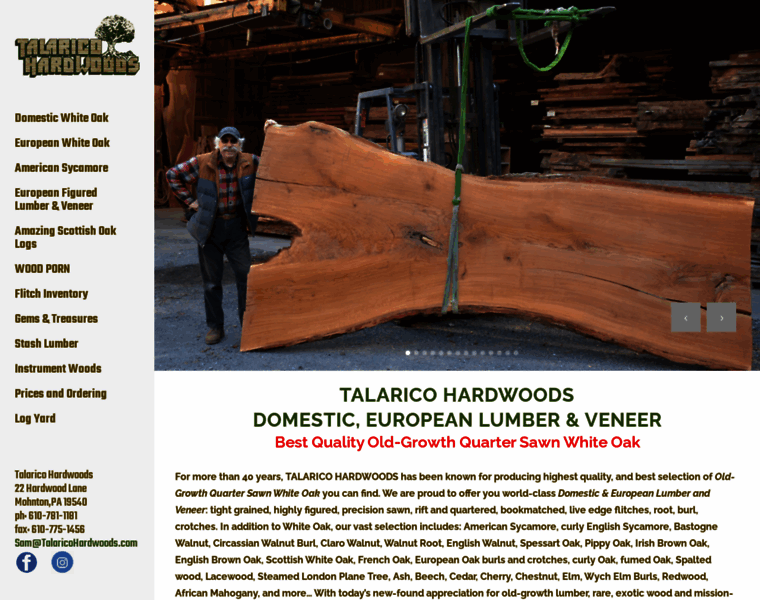 Talaricohardwoods.com thumbnail