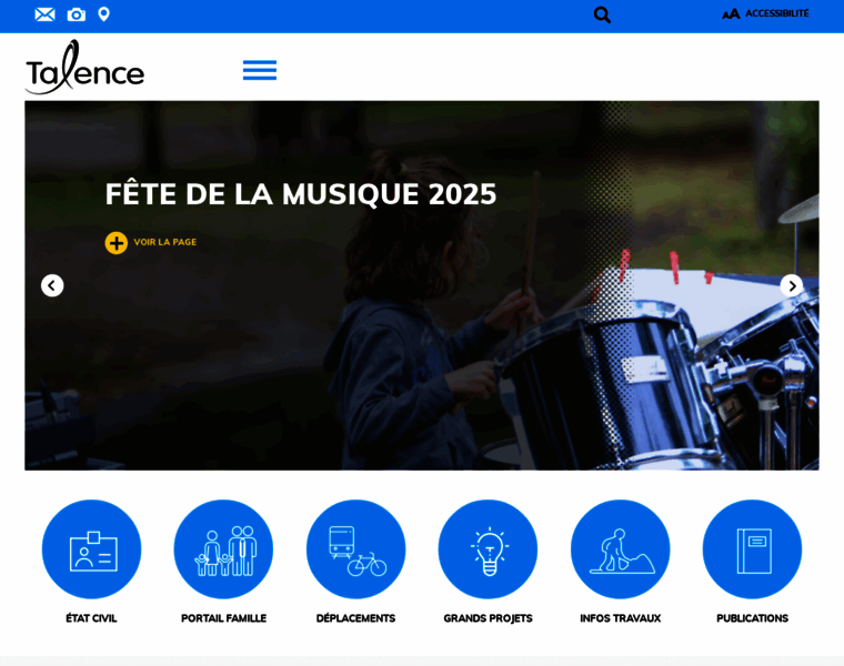 Talence.fr thumbnail Talence.fr thumbnail